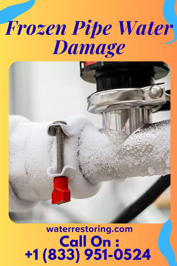Frozen Pipe Water Damage in McAlmont, AR